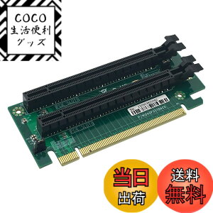 �y���������z10Gtek PCI-Express 16x ���C�U�[�J�[�h 2�X���b�g 270�x R�A���O�� ���C�U�[�A�_�v�^�[ �J�[�h�AE5 Two-way Server�p2U �J�[�h
