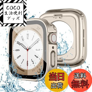 �y���������z�y2in1�ی�݌v�zPOLINK �Ή� �A�b�v���E�H�b�` �J�o�[ Series 11/10/9/8/7/6/5/4/SE3/SE2/SE 44mm PC�f�� �����K���X �Ή� Apple Watch �J�o�[�h�� ��̌^ �V�f�U�C�� 3D���p�G�b�W�����^ ���ϋv ��