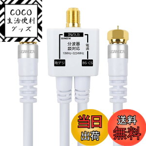 �y���������zSGANGCAR ���g�� 4K8K�q������ 3224MHz �n�f�W/BS/CS/CATV/�f�W�^�������Ή� 4CFB�P�[�u����̌^ 20cm (�z���C�g)