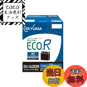 �y���������zGS���A�T (�W�[�G�X���A�T) EHJ S42B20R ECO.R HV �g���^�n�n�C�u���b�g��p�Ԑ�p ��@�p�o�b�e���[ GS YUASA 2024�N���f��