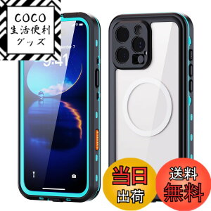 �y���������ziPhone 16 Pro Max �P�[�X ���S�h�� Magsafe�Ή� �X�g���b�v�t�� �h���P�[�X �J�o�[ �N���A ���� �A�C�t�H��16 Pro �}�b�N�X �S�ʃJ�o�[ ��� �ϏՌ� ���ʃP�[�X �t����ʕی� �A�E�g�h�A