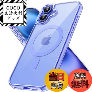 �y���������zJETech iPhone 16 Plus 6.7�C���`�p �}�O�l�b�g �P�[�X MagSafe�Ή� �Ռ��z�� �o���p�[�J�o�[ �����h�~ �N���A�o�b�N (�E���g���}����)