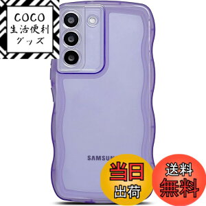 �y���������zQLTYPRI Galaxy S22 �P�[�X �N���A TPU �J�o�[ �E�F�[�u ������� �؍� ���� ���� ���^ �y�� �ϏՌ� ����~�� (SC-51C / SCG13) �X�}�z�P�[�X ���C�����X�[�d�Ή� �X�g���b�v�z�[���t�� �M