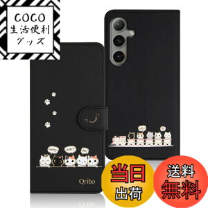�y���������zQribo Galaxy S24 Plus �P�[�X �蒠�^ Galaxy S25 Plus �P�[�X �V���v���Ȃ̂ɉ����f�U�C�� �G���{�X���H�L�� ���ꂵ���C���� 6.7�C���`�Ή� �M�����N�V�[s24 Plus �P�[�X Samsung S24plus / S25plu