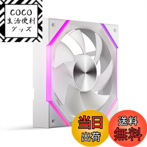 �y���������zAsiaHorse Nyota ARGB PC �t�@�� 120MM 1�{ ����(�r�C) �P�[�X�t�@�� [���\�Ɣ��w�̗Z��] [�É�] 4Pin PWM�A5V 3Pin ARGB 2000RPM/61.5 CFM/�����x�E�����\HDB�x�A�����O/�쓮����50,000����/16��LED���C