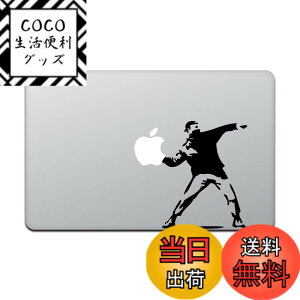 �y���������z�J�C���h�X�g�A MacBook Air/Pro 11 / 13�C���` �}�b�N�u�b�N �X�e�b�J�[ �V�[�� �o���N�V�[ �����g�t �K�C Banksy Molotov Guy M424X �F�F�u���b�N�A�T�C�Y�F11�C���`