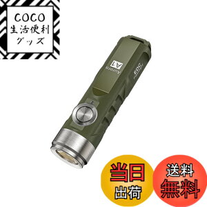 �y���������zRovyVon A1 USB C �[�d�� EDC �g�[�` 650���[���� �����邢 �A�E�g�h�A �~�j�L�[�`�F�[�� �g�[�` �����̎����^�сA�L�����v�A���ӍՁA�N���X�}�X�M�t�g�p �F�F�O���[��