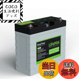 【送料無料】RoyPow 12V LiFePO4 リン酸鉄リチウムイオンバッテリー サイズ：12V18Ah