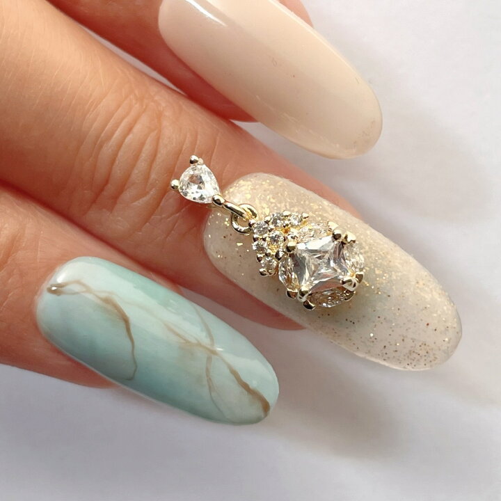 楽天市場 ジルコニア ネイルパーツ 1個 ジルコニアネイルストーン スウィング 揺れる チャーム セルフネイル ブライダルネイル ジルコニア ネイル Zilconia ジルコニアジュエリー ピアス ハンドメイドアクセサリー ゴージャスネイルパーツ Saboe Saboe