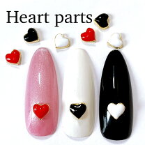 楽天市場】ネイル パーツ ハート ブラックの通販 