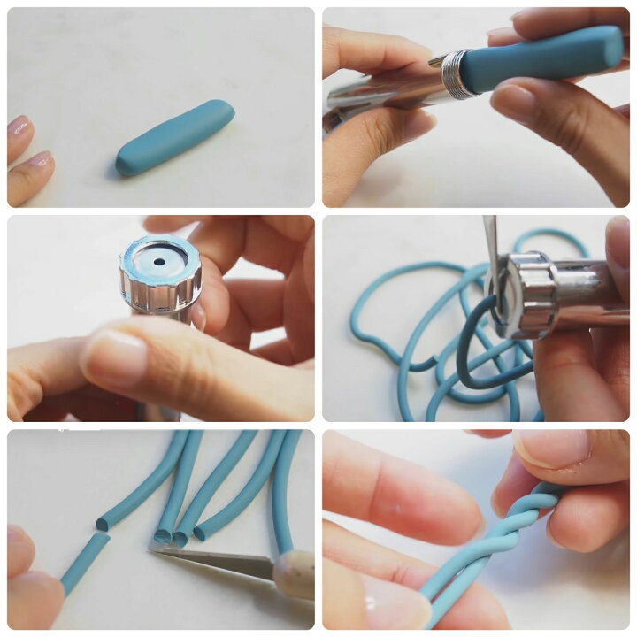 楽天市場 ポリマークレイ 絞り出し機 クレイガン 粘土1個セット オーブン粘土 押し出しガン 棒状 縄 Diy用 ハンドメイド キーホルダー アクセサリー ストラップ 子供工作 ネイルパーツ手作り Saboe Saboe