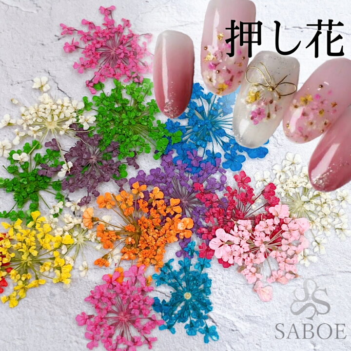 楽天市場 ネイル 押し花 枚入 レースドライフラワー 小花 天然素材かすみ草 花びら 紫陽花 押花 花束ネイル フラワー 夏ネイル ガーリーネイル 春ネイル レジン素材 韓国ネイル ネイルパーツ Saboe Saboe