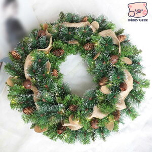 クリスマスリース ナチュラル 北欧風 大人シンプル 松ぼっくり フラワーリース おしゃれ 素敵 玄関ドア リース 壁掛け 壁飾り クリスマス リース 手作り