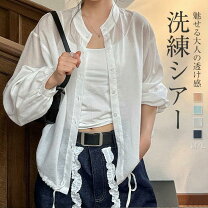 楽天市場】シースルー ブルゾン（シャツ・ブラウス｜トップス