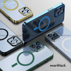 iPhone P[X TPU iPhone 12 13 Pro Max mini ACtH[ Jo[ ϏՌ P[X MagSafeΉ ΋z h~ rWlX Vv ȒP