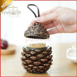 爪楊枝入れ 個性的 オシャレ 松ぼっくり まつぼっくり 持ちやすい 綺麗 小物 置物 ブラウンカラーコーディネート シャビーシック エレガント 重厚感