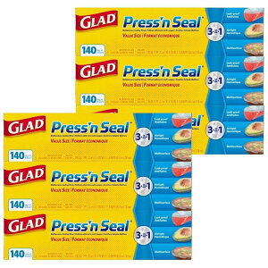 �i6�Z�b�g �O���b�h �v���X���V�[�� 43m×30cm×3�jGLAD PRESS'N SEAL �v���X���V�[�� ���b�v 3�{ �H�i �ۑ�