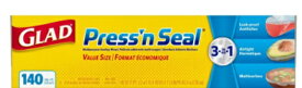 【長さ 43.4m×1本】グラッド プレス＆シール　 プレス シール 『グラッド　1本』マジックラップ GLAD Press'n Seal 多用途シールラップ　グラッドプレッスンシール COSTCO　コストコ　通販　食品包装用　ラップフィルム　業務用　グラット