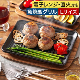 グリルパン イブキクラフト 【送料無料 レビュー特典】 グリルプレート L 陶器 お皿 ブラウン ブラック 食器 日本製 国産 耐熱皿 波型プレート 便利 オーブン調理 ヘルシー料理 魚焼きグリル 薄型 トレー トレイ 和 洋 シンプル おしゃれ かわいい 一人暮らし ギフト