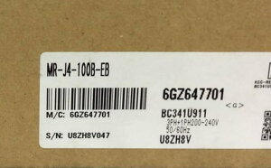 �V�i�����������K�i�������ō����O�H �T�[�{�A���v MR-J4-100B-EB��6�����ۏ�
