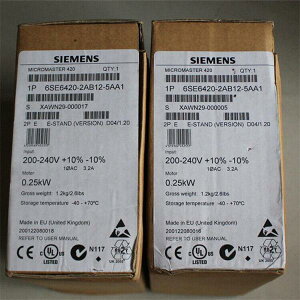 �V�i�����������K�i�������ō���SIEMENS �V�[�����X �C���o�[�^ 6SE6420-2AB12-5AA1 MM420 240V 0.25KW ��6�����ۏ�