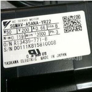 �V�i�����������K�i�������ō���YASKAWA ����d�@ SGMAV-A5ANA-YR22 �T�[�{���[�^�[��6�����ۏ�