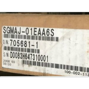 �V�i�����������K�i�������ō���YASKAWA / ����d�@ SGMAJ-01EAA6S �T�[�{���[�^�[ ��6�����ۏ�