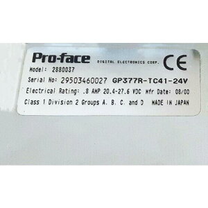 ViKiōProface GP377R-TC41-24V ^b`pl \ 6ۏ