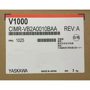 �V�i�����������K�i�������ō���YASKAWA ����d�@ CIMR-VB2A0010BAA �C���o�[�^�[ ��6�����ۏ�
