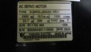 �V�i�����������K�i�������ō���YASKAWA �T�[�{���[�^�[ SGMRS-30A2A-YR11 ��6�����ۏ�