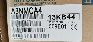 �V�i�����������K�i�������ō� MITSUBISHI/�O�H A3NMCA4 �V�[�P���T PLC��6�����ۏ�
