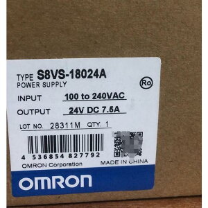 �V�i�����������K�i�������ō� OMRON �X�C�b�`���O�E�p���[�T�v���C S8VS-18024A��6�����ۏ�