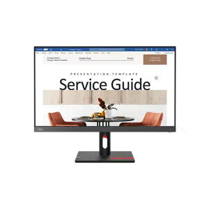 LenovoThinkVision S24i-30 63DEKAR3JP (23.8�^ 1920×1080 FHD IPS �P�[�u���t�� �`���g)�u���b�N