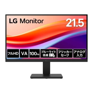 LG Electronics ���j�^�[ �t���f�B�X�v���C 22U401A-B ( 21.5�^ �t��HD VA �m���O���A HDMI D-Sub15 �`���g VESA 3�N�ԕۏ� ) �u���b�N