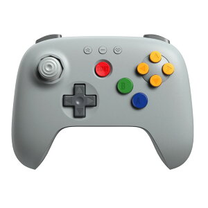 8BitDo 64 Bluetooth Controller Grey ���� �L�� �Q�[���R���g���[���[ (Switch Switch2 Windows Android Bluetooth)