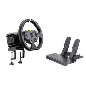 MOZA RACING R5 Pro ���[�V���O�V�~�����[�^�[ R5 Pro Bundle for PC ( �z�C�[���x�[�X ES Lite �X�e�A�����O�z�C�[�� SRP Lite2 �y�_�� Windows PC �ۏ؂��� )