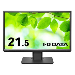 I-O DATA ���j�^�[ LCD-DF221EDB-F (21.5�^ FHD ADS ����� HDMI DisplayPort �A�i���ORGB �`���g �X�C�x�� ���~ ��] �����X�s�[�J�[ VESA 5�N�ԕۏ�)�u���b�N