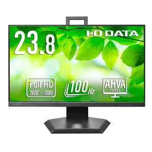 I-O DATA �A�C�E�I�[�E�f�[�^ ���j�^�[ LCD-D242SA-F (23.8�^ FHD AHVA ����� HDMI DisplayPort �`���g �X�C�x�� ���~ ��] VESA 5�N�ԕۏ�)�u���b�N