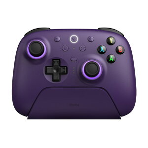 8BitDo Ultimate 2 Wireless Purple ���� �L�� �Q�[���R���g���[���[ ( Windows PC Mac OS Android iOS Bluetooth 2.4GHz USB �[�d��� )