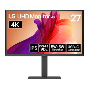 LG Electronics ���j�^�[ �t���f�B�X�v���C 27U730A-B ( 27�^ 4K IPS ����� DisplayPort HDMI USB Type-C �`���g �X�E�B�[�x�� �s�{�b�g �������� Vesa 3�N�ԕۏ� )