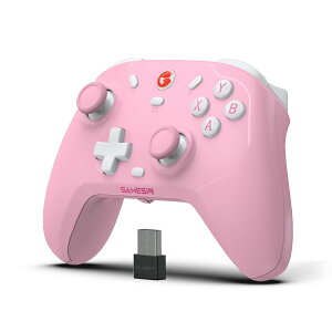 GameSir T4 Cyclone Pro Pink ���� �L���Q�[���R���g���[���[(Switch Windows PC Android iOS Bluetooth 2.4GHz USB-C �}�N�� 6���W���C�� 1�N�ԕۏ�)�s���N