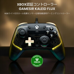 GameSir Kaleid Flux Xbox���C�Z���X�F�� �L���R���g���[���[ ( Xbox Windows PC �p USB Type-C �z�[�����ʃZ���T�[ �o�C�u���[�V�����L �^�[�{�� 1�N�ԕۏ�)