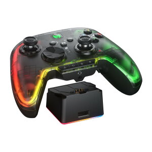 BIGBIGWON RAINBOW2 Pro combo ���� �L���Q�[���R���g���[���[ (Switch Windows PC iPhone Android Bluetooth 2.4GHz USB-C �^�[�{ �}�N�� �W���C�� 1�N�ԕۏ�)