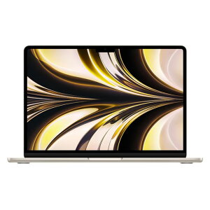 Apple �A�b�v�� MacBook Air 13�C���` MC7W4J/A ( Liquid Retina Apple M2 8�R�ACPU 8�R�AGPU 16GB 256GB SSD ���{��L�[�{�[�h ) �X�^�[���C�g �������K�i