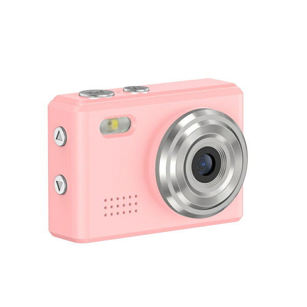 SAC CONNECT MINIカメラ SMC01-PK ( 約100万画素 CMOSセンサー 固定焦点 0.96インチ液晶画面 microSD対応 動画撮影 レトロモード 小型デジタルカメラ ) ピンク