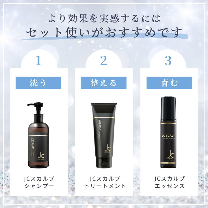 楽天市場】自由が丘クリニック 2本セット JCスカルプエッセンス ヒト 