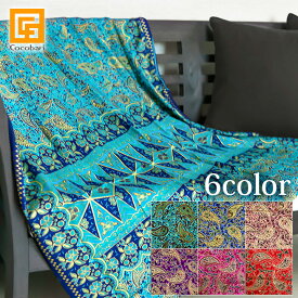 NEW バティック(フラワー&ペイズリー)【 布 生地 プリント 柄 インドネシア アジアン マルチカバー バリ 雑貨 バリ島 検針済 】《メール便対応可》