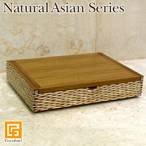 Natural Asian Series Amenity box (�A���j�e�B�{�b�N�X) �i�`�������z���C�g �y �ؐ� ���[�{�b�N�X BOX�@�������� �o�� �G�� �A�W�A�� �G�� �A�W�A���e�C�X�g �i�`���������_�� ���ʏ� ������� ������