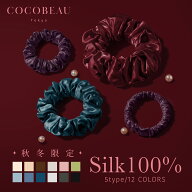 『3500円以上ご購入で半額クーポン配布中』【楽天1位・年間ランキング2025受賞】COCOBEAU ヘアゴム シル…