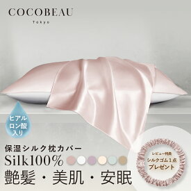 『ポイント10倍』【美肌保湿◎ヒアルロン酸入 】うるおい シルク枕カバー シルク 洗える 美肌 乾燥 43×63 ひんやり 封筒 22匁 シルク100％ 枕カバー ヘアケア 髪 保湿 美容 赤ちゃん ギフト 母の日 プレセント